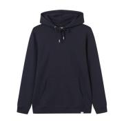 Tonal Hoodie Dark Navy Man Les Deux , Blue , Heren