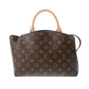 Pre-owned Canvas handbags Louis Vuitton Vintage , Brown , Dames