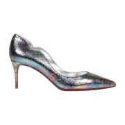 Metallic Leren Hot Chick Pumps Christian Louboutin , Multicolor , Dame...