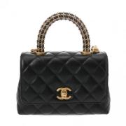 Pre-owned Fabric chanel-bags Chanel Vintage , Black , Dames