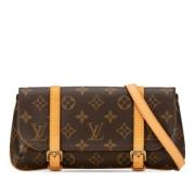 Pre-owned Leather louis-vuitton-bags Louis Vuitton Vintage , Brown , D...