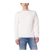 Crème Katoenen Jersey T-Shirt Heren Antony Morato , Beige , Heren