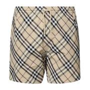 Beige Vintage Check Badpak Burberry , Beige , Heren