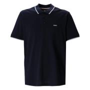 Donkerblauw Jersey Shirt Hugo Boss , Blue , Heren