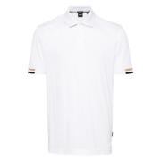 Wit Jersey Shirt voor Mannen Hugo Boss , White , Heren