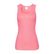 Casual Katoenen T-shirt voor Vrouwen Pinko , Pink , Dames