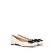 Witte Ballerina Schoenen Elegante Stijl Tom Ford , White , Dames