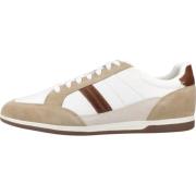 Casual Sneakers Renan Style Geox , Beige , Heren