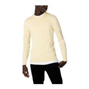 Gele Katoenen Jersey T-Shirt Heren Only & Sons , Yellow , Heren