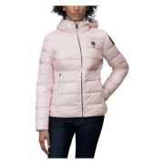 Charme Gewatteerde Jas Blauer , Pink , Dames