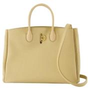 Leather totes Burberry , Beige , Dames