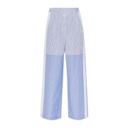 Broek met gestreept patroon Stella McCartney , Blue , Dames