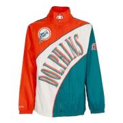 Miami Dolphins Retro Windbreaker Jas Mitchell & Ness , Multicolor , He...