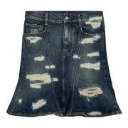 Mini Rok in Trendy Stijl Marc Jacobs , Blue , Dames