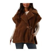 Teddy Gilet voor stijlvolle outfits Liu Jo , Brown , Dames