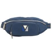 Pre-owned Nylon crossbody-bags Louis Vuitton Vintage , Blue , Dames