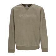 Steen Groen Fleece Crewneck Sweatshirt Columbia , Green , Heren