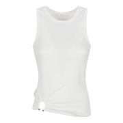 Stijlvolle Tank Top Paco Rabanne , White , Dames