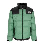 Grasgroene Donsjack Hoge Hals The North Face , Green , Heren