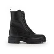 Elegante Veterschoenen van Leer Gabor , Black , Dames