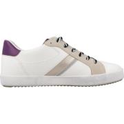 Casual Sneakers voor Vrouwen Geox , White , Dames