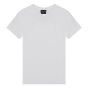 Korte mouwen ronde hals T-shirt Canada Goose , White , Dames