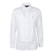 Wit Overhemd Polo Ralph Lauren , White , Heren