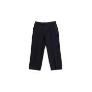 Navy Utility Chino Broek Thom Browne , Black , Heren