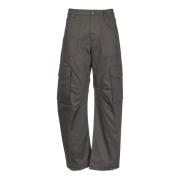 Groene Cargo Broek met Zakken Golden Goose , Gray , Heren