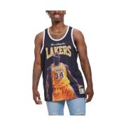 Zwarte Shaquille O'Neal Tanktop Mitchell & Ness , Black , Heren