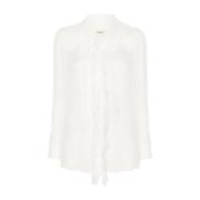 Crème Luka Top Khaite , White , Dames