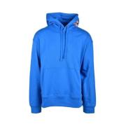 Blauwe Katoenen Sweatshirt Lente/Zomer Collectie Diesel , Blue , Heren