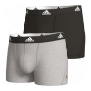 Actieve Flex Katoenen Boxers Adidas , Gray , Heren