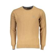 Bruine Polyamide Sweater met Chic Comfort North Sails , Brown , Heren