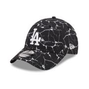 Zwarte Dodgers Marmer Pet New Era , Black , Heren