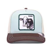 Celeste Vaca Bovine Trucker Cap Goorin Bros , Blue , Heren