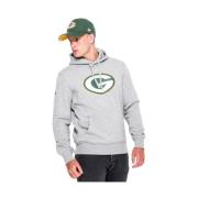 Packers Team Logo Hoodie New Era , Gray , Heren