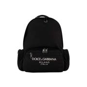 Fabric backpacks Dolce & Gabbana , Black , Heren