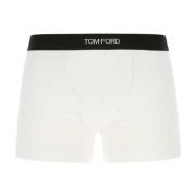 Stretch katoenen boxershort set in wit Tom Ford , White , Heren