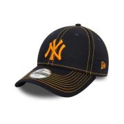 Zwarte Yankees Jeugd Liga Pet New Era , Black , Heren