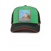 Groene Krokodil Trucker Cap Goorin Bros , Green , Heren