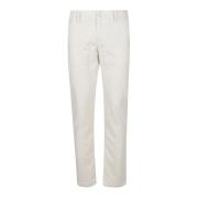 Off-White Katoenen Gabardine Broek Jacob Cohën , Beige , Heren