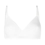 Zijden Triangle Soyeuse Stijlvolle Lingerie Eres , White , Dames