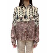 Incas Print Shirt Susanne Viscose Mes Demoiselles , Multicolor , Dames