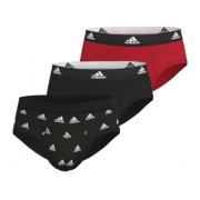 Actieve Flex Katoenen Briefs Pak Adidas , Multicolor , Heren