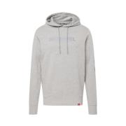 Legacy Logo Hoodie in Grijs Hummel , Gray , Heren