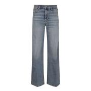 Lichtblauwe Amuse Me Denim Jeans 7 For All Mankind , Blue , Dames