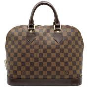 Pre-owned Canvas handbags Louis Vuitton Vintage , Brown , Dames