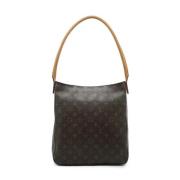 Pre-owned Leather handbags Louis Vuitton Vintage , Brown , Dames