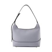 Leather shoulder-bags Elleme , Blue , Dames